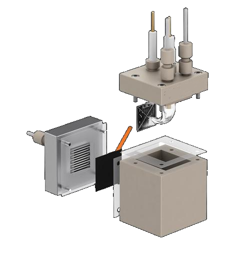 Membrane electrode - gas diffusion dual function cell Model: MTR-4-1  MTR-4-2