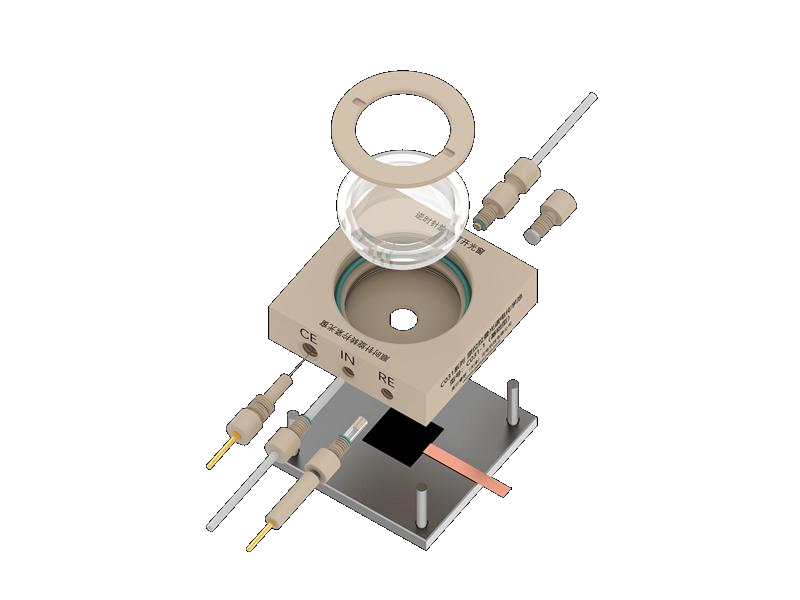 In situ Raman spectroelectrochemical cell (basic), Model: C031-1