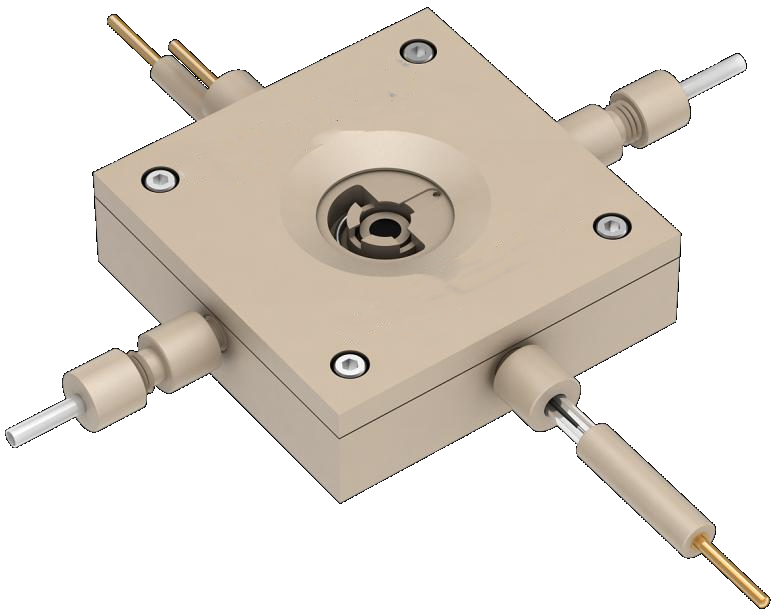 In situ Raman spectroelectrochemical cell (disk electrode), Model: C031-4