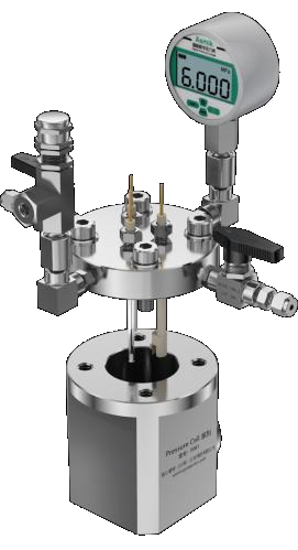 Single-chamber pressure cell  (standard or With light windows or Small volume ) Model: P001-1 P001-2 P001-10