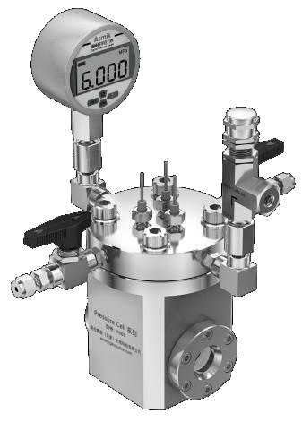 Single-chamber pressure cell  (standard or With light windows or Small volume ) Model: P001-1 P001-2 P001-10