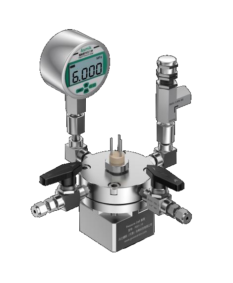 Single-chamber pressure cell  (standard or With light windows or Small volume ) Model: P001-1 P001-2 P001-10