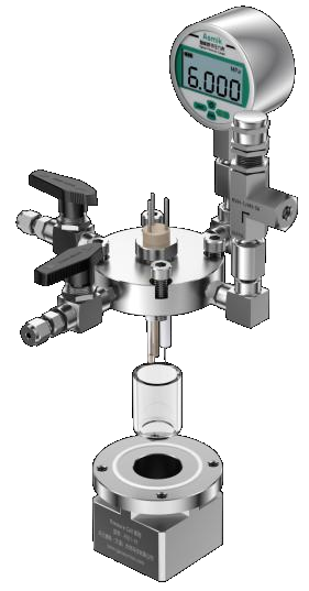 Single-chamber pressure cell  (standard or With light windows or Small volume ) Model: P001-1 P001-2 P001-10