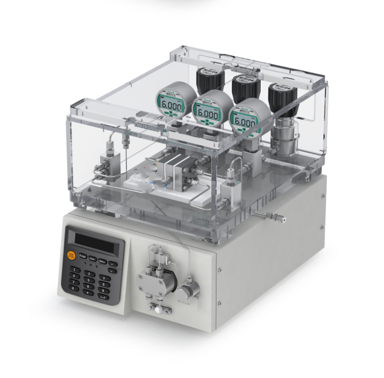 Gas diffusion high pressure flow test cell Model: PFC-1\PFC-2