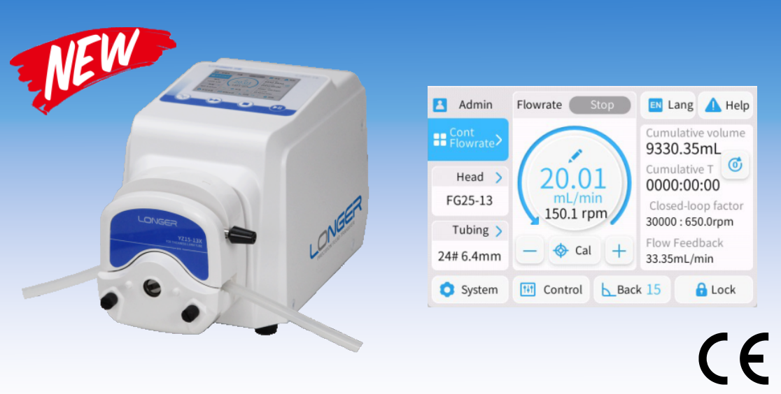 Intelligent Peristaltic Pump Flow rate adjustable type
