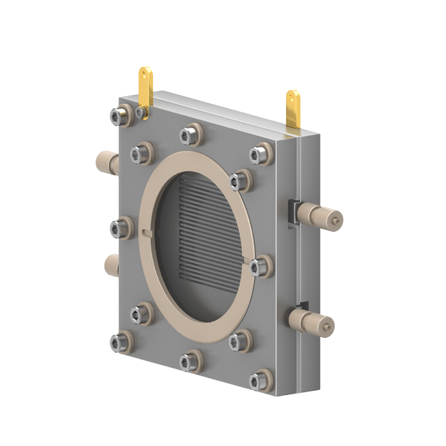 Illuminated MEA electrolytic cell （ Circular hole）Model: MEA-visualized-2