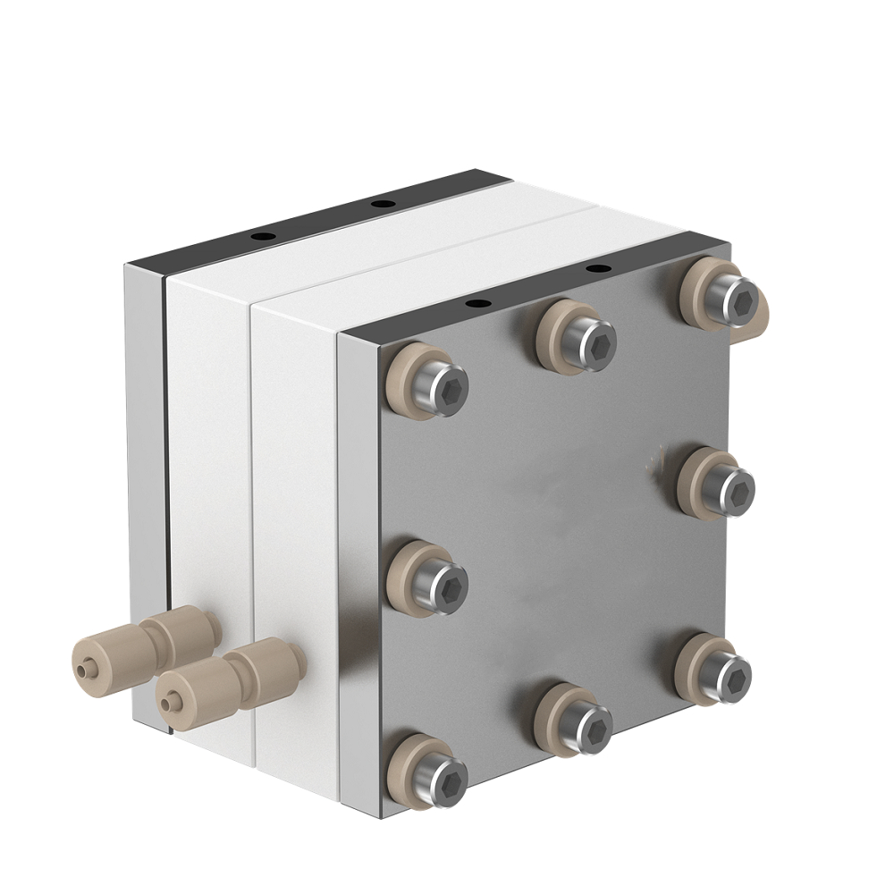 Replaceable flow channel MEA electrolyzer