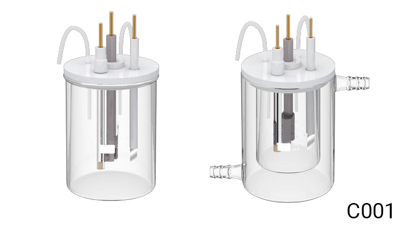 C001 series standard variable diameter electrolytic cell electrochemical cell (non-sealed)