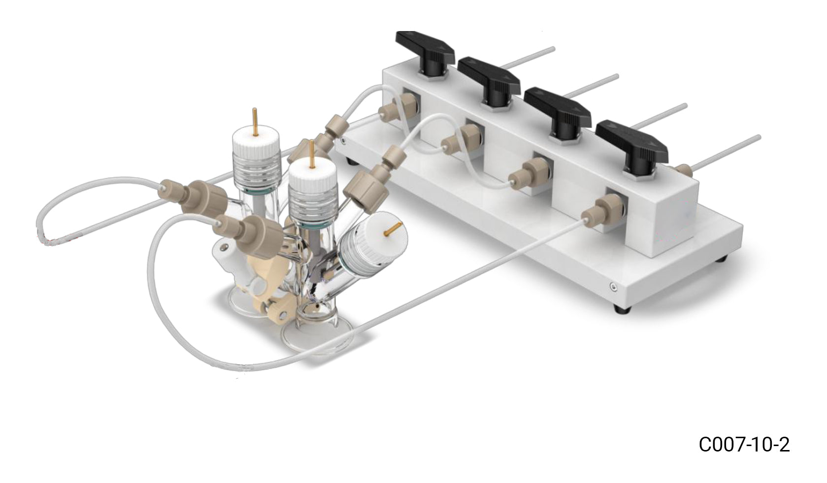 Small volume replaceable membrane electrochemical cell (absolutely sealed), C007-10-2