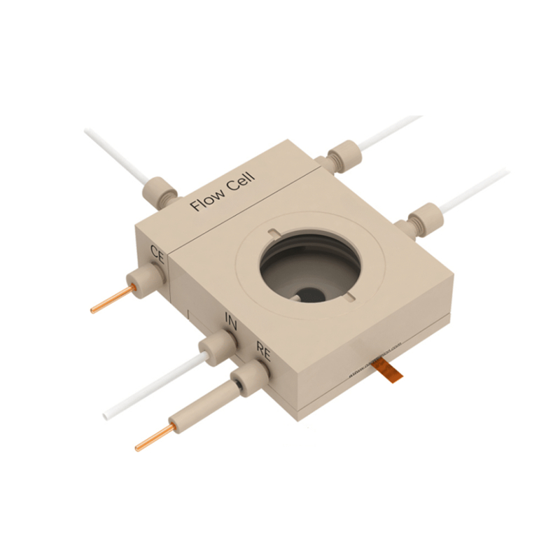 In situ Raman spectroelectrochemical cell (2H exchange membrane type), Model: C031-2