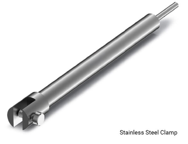 Electrode Clamp (Platinum、Glassy carbon、Gold wire、Stainless steel、Titanium、Double-knob)