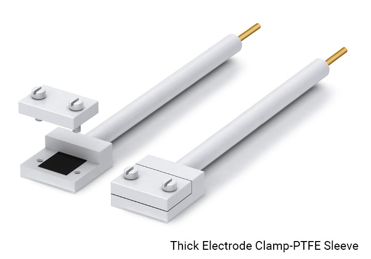 Electrode Clamp (Platinum、Glassy carbon、Gold wire、Stainless steel、Titanium、Double-knob)