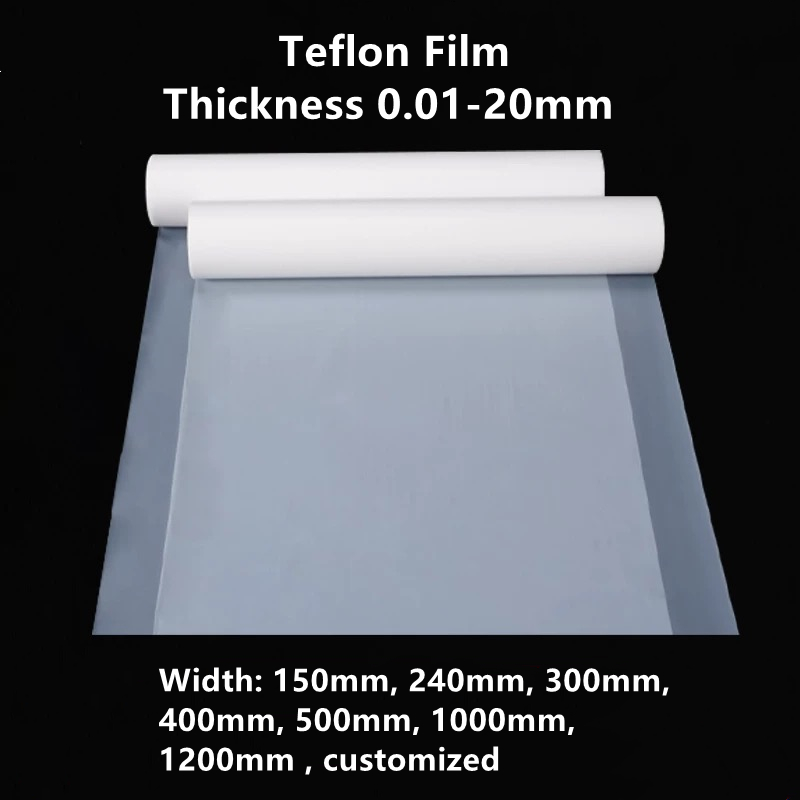 White Teflon film PTFE film thickness 0.01-20mm