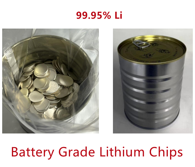 Battery Grade Lithium Chips For Coin Cell