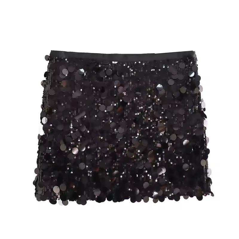 Sequin Glitter Party Mini Skirt
