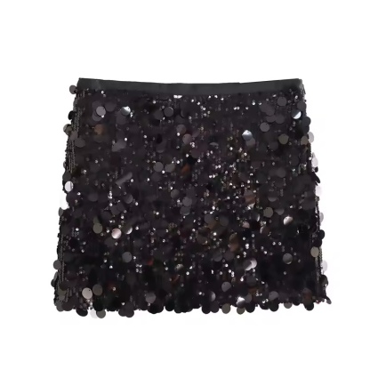 Sequin Glitter Party Mini Skirt