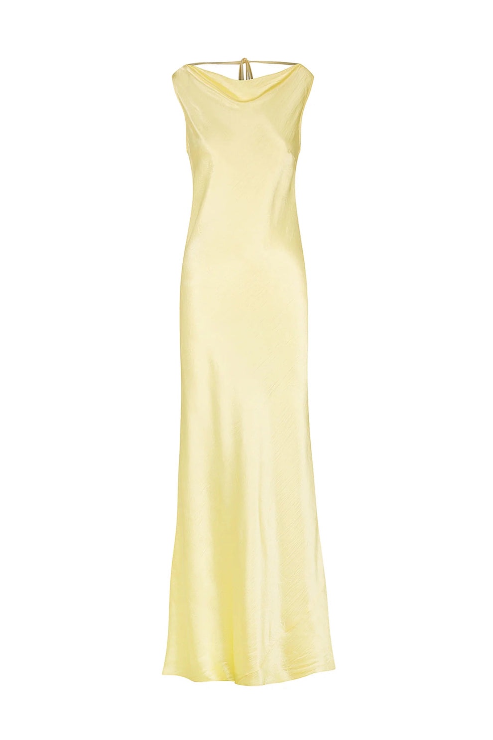Backless Yellow Off Shoulder Occasion Maxi Dress