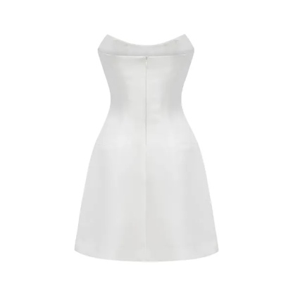 Diamond Rhinstone Embellished Mini Dress
