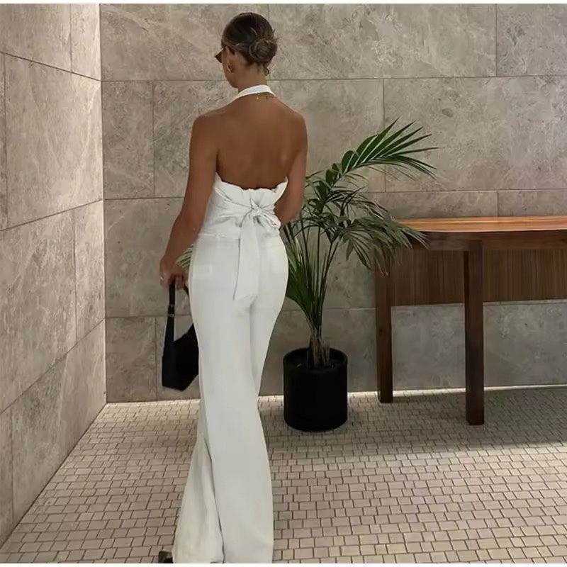 Vest & Trouser Pants Two Piece Set Elegant Outfit