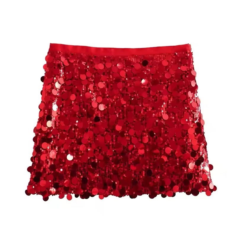 Sequin Glitter Party Mini Skirt