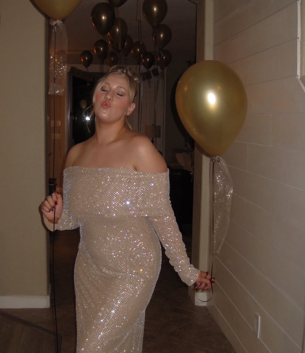 Off Shoulder Strapless Glitter Sequin Bodycon Maxi Dress