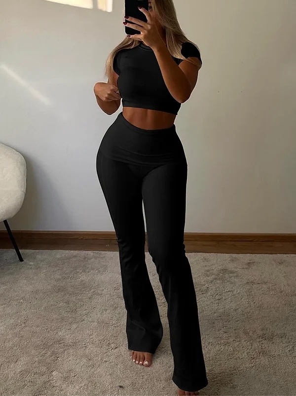Casual Two Piece Loungewear Co-ord Set