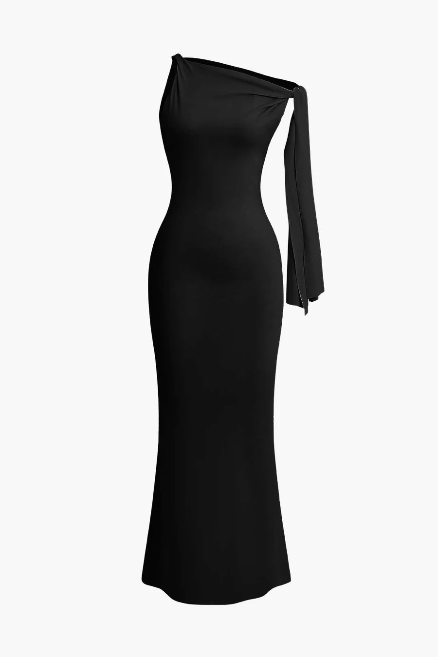 Off Shoulder Bodycon Sleeveless Long Maxi Dress