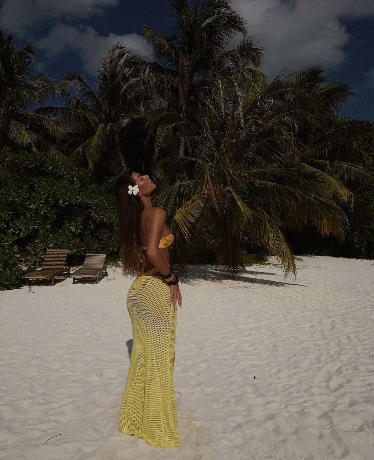Yellow Halter 3 Bikini Floral Bikini Set