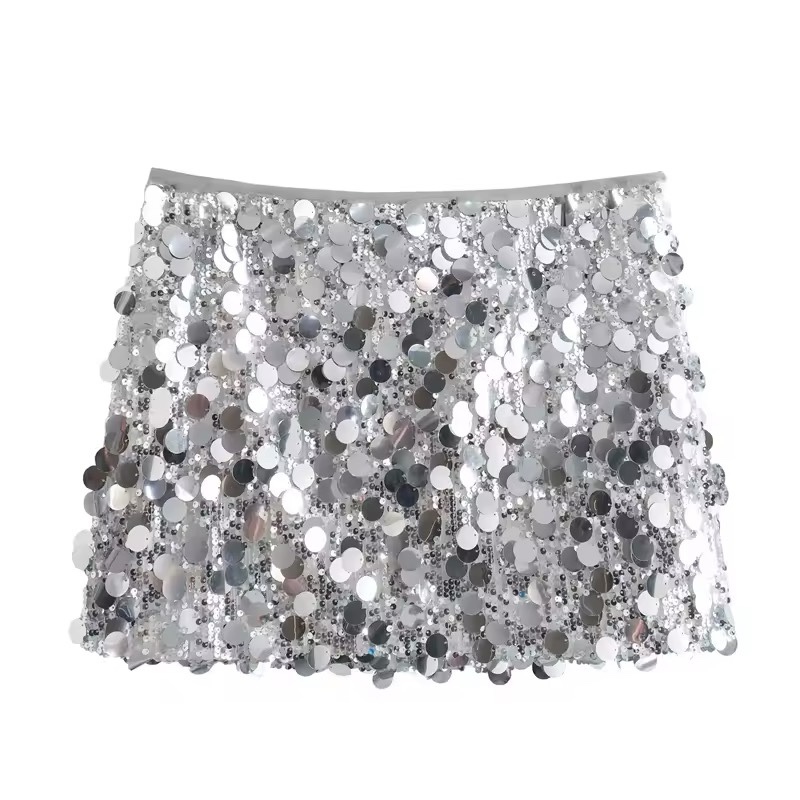 Sequin Glitter Party Mini Skirt