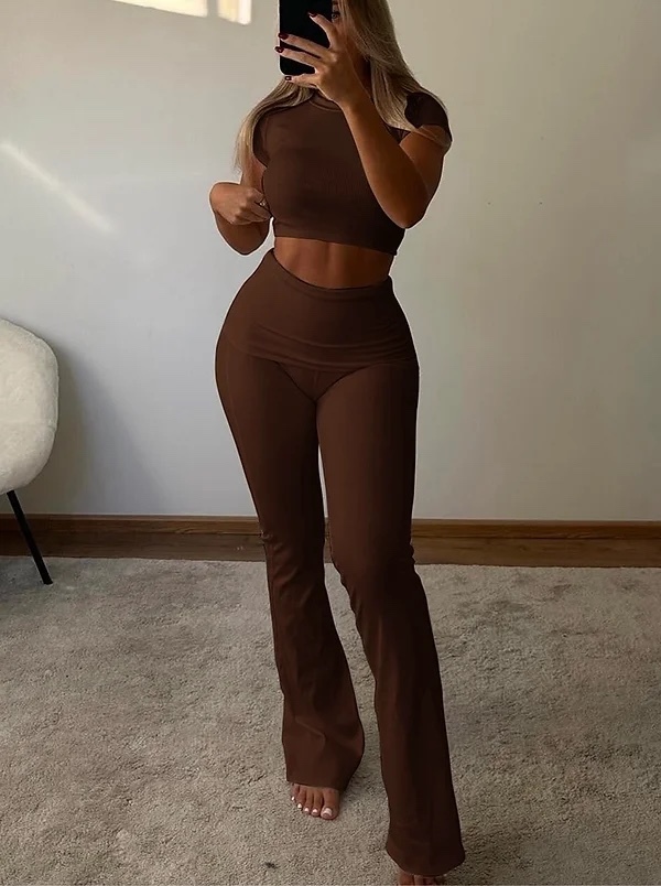 Casual Two Piece Loungewear Co-ord Set