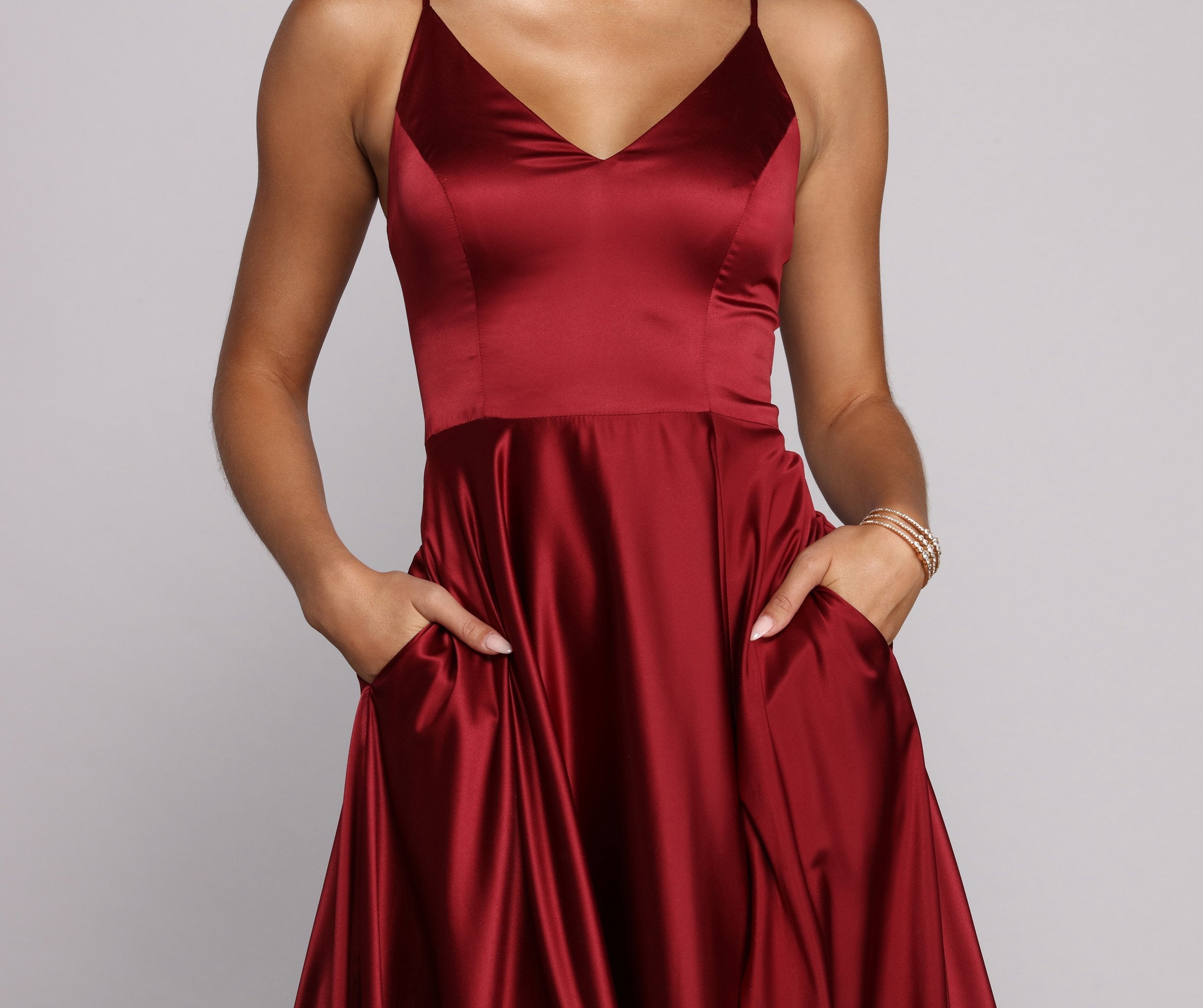 Juliet Formal High Slit Dress - Lady Occasions