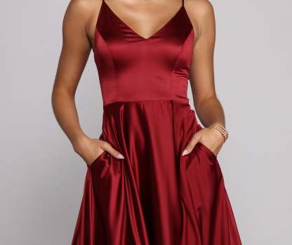 Juliet Formal High Slit Dress - Lady Occasions