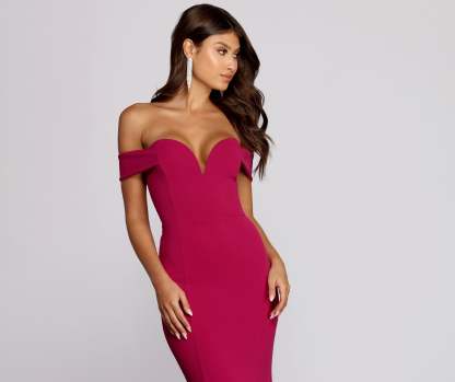Emerson Formal Lattice Mermaid Dress - Lady Occasions