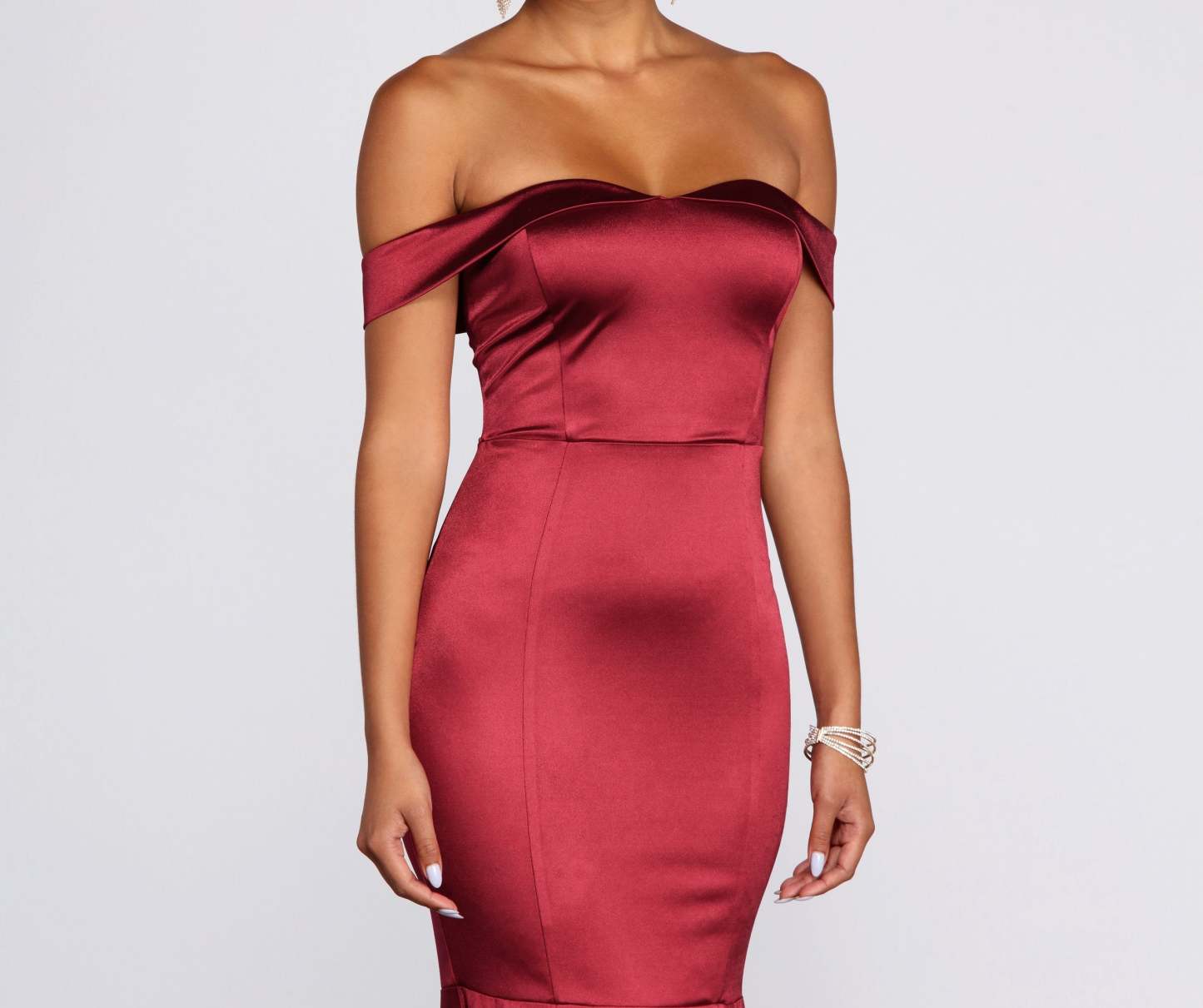 Jayden Satin Mermaid Formal Dress - Lady Occasions