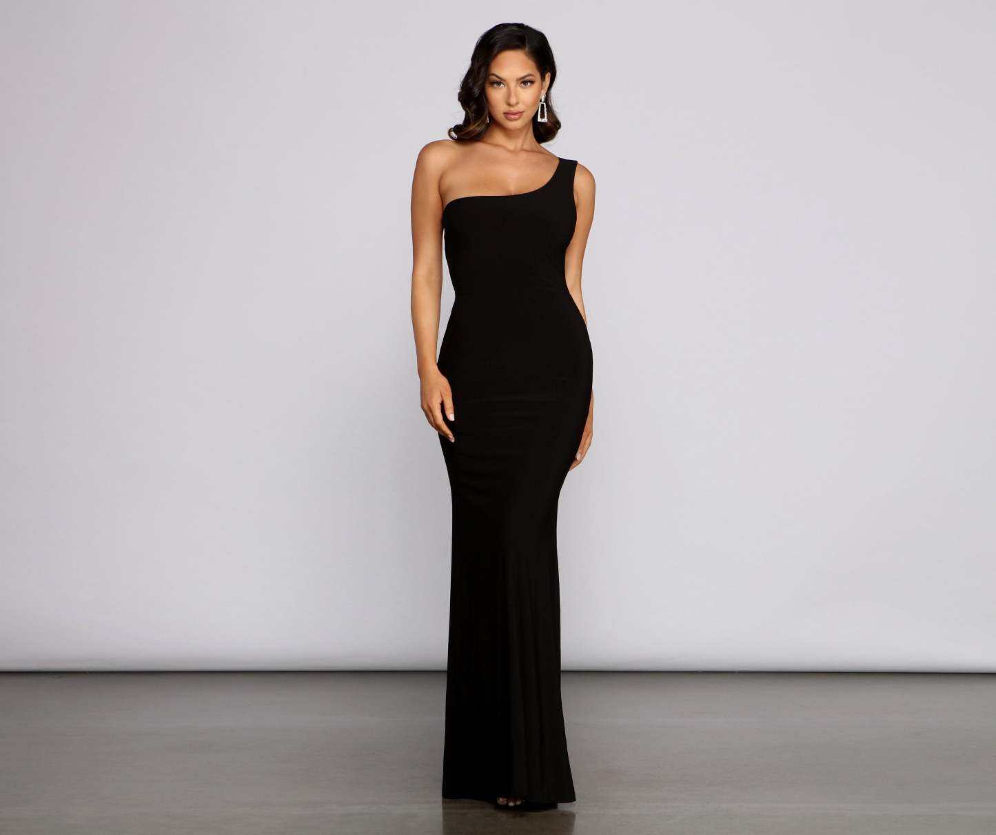 Leilani Formal One-Shoulder Open Back Dress - Lady Occasions