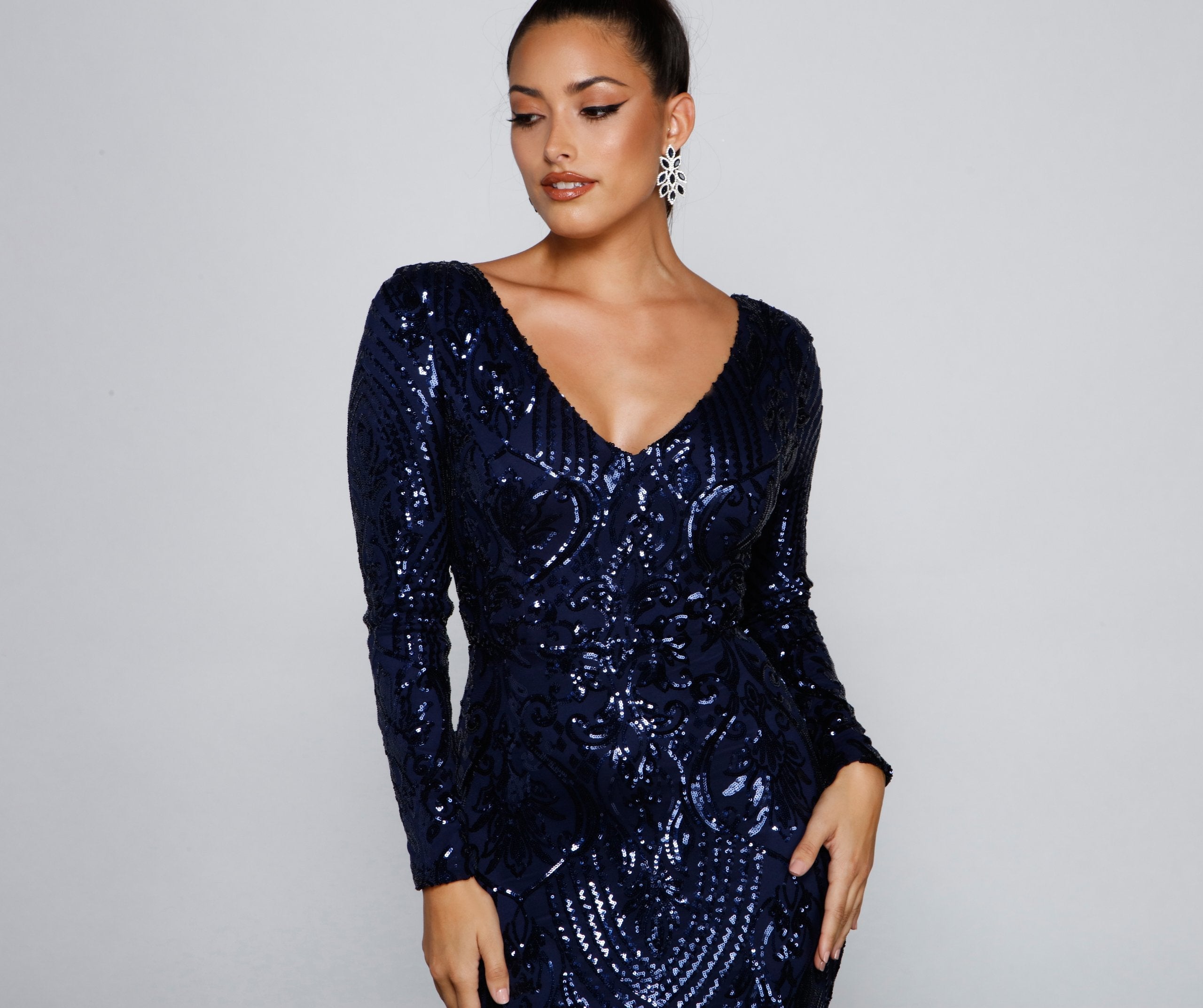 Ireland Formal Sequin Mermaid Dress - Lady Occasions