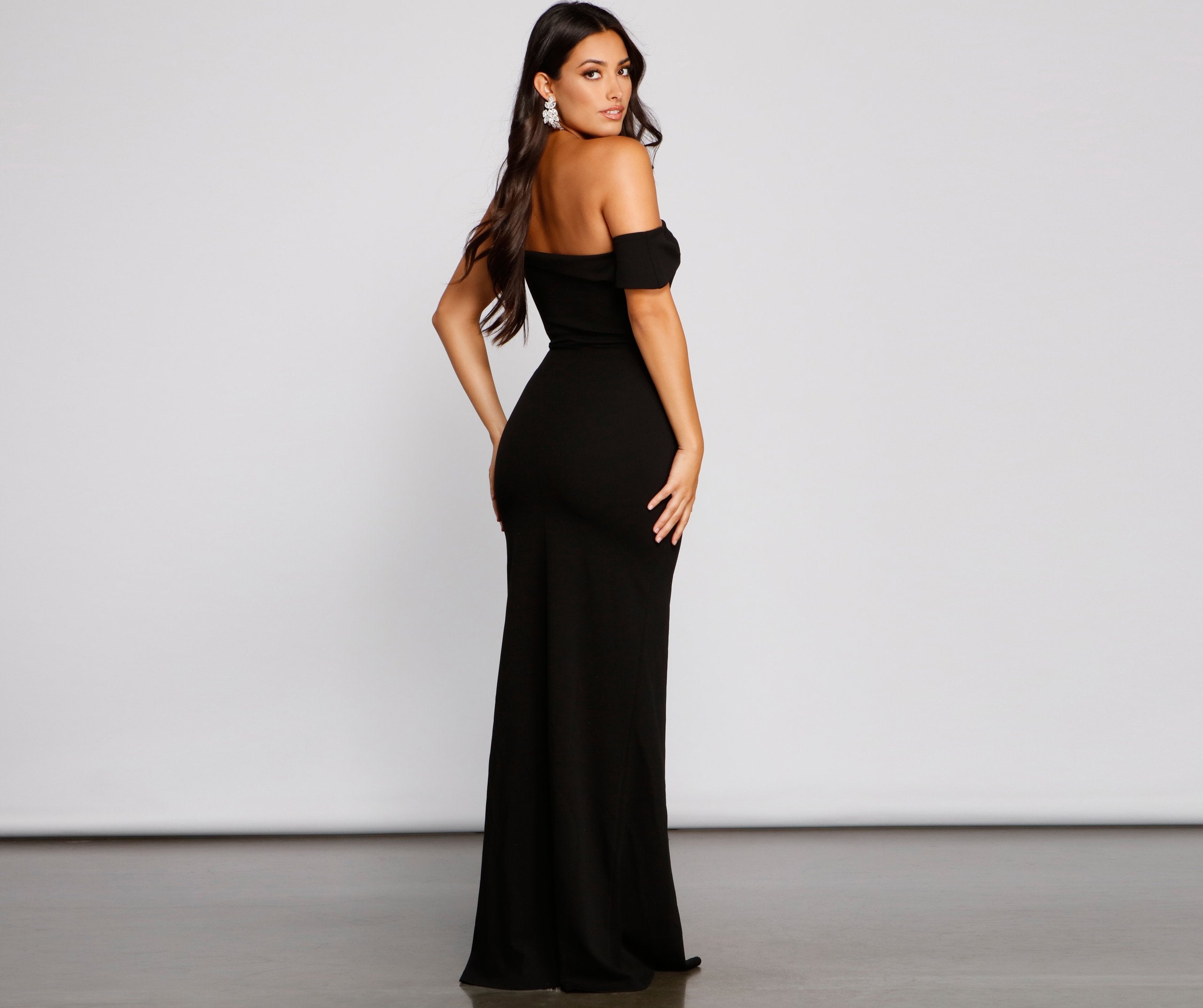 Lessie Formal Off The Shoulder Mermaid Dress - Lady Occasions