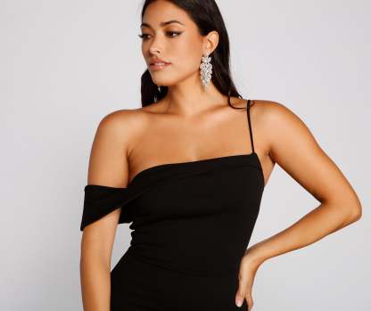 Lessie Formal Off The Shoulder Mermaid Dress - Lady Occasions
