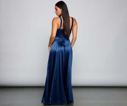 Rae Formal Corset A-Line Dress - Lady Occasions