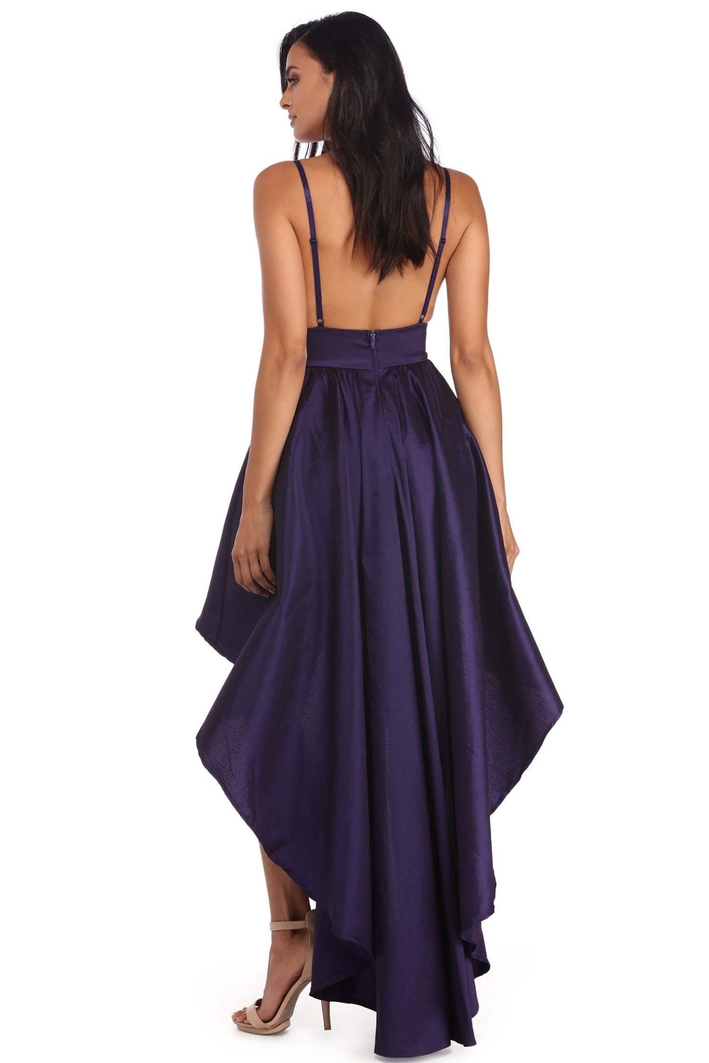Lizbeth Classic Twist Formal Dress - Lady Occasions