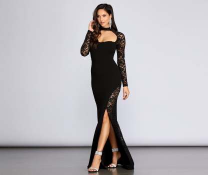Danielle Sweetheart Lace Formal Dress - Lady Occasions