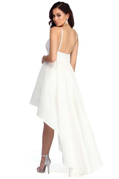 Lizbeth Classic Twist Formal Dress - Lady Occasions