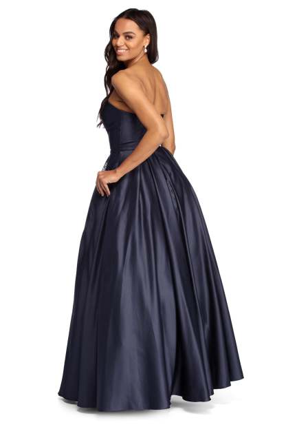 Josephine Formal Jewel Ball Gown - Lady Occasions