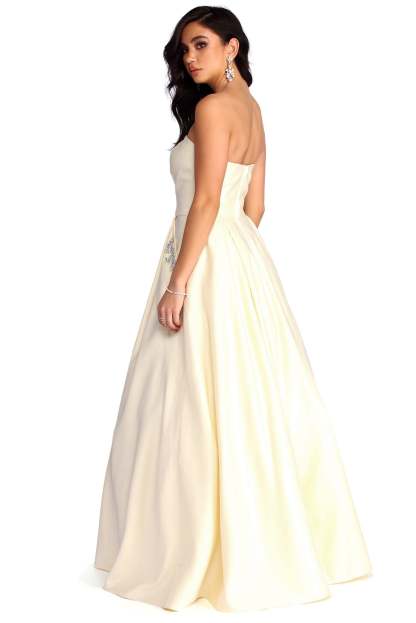 Josephine Formal Jewel Ball Gown - Lady Occasions