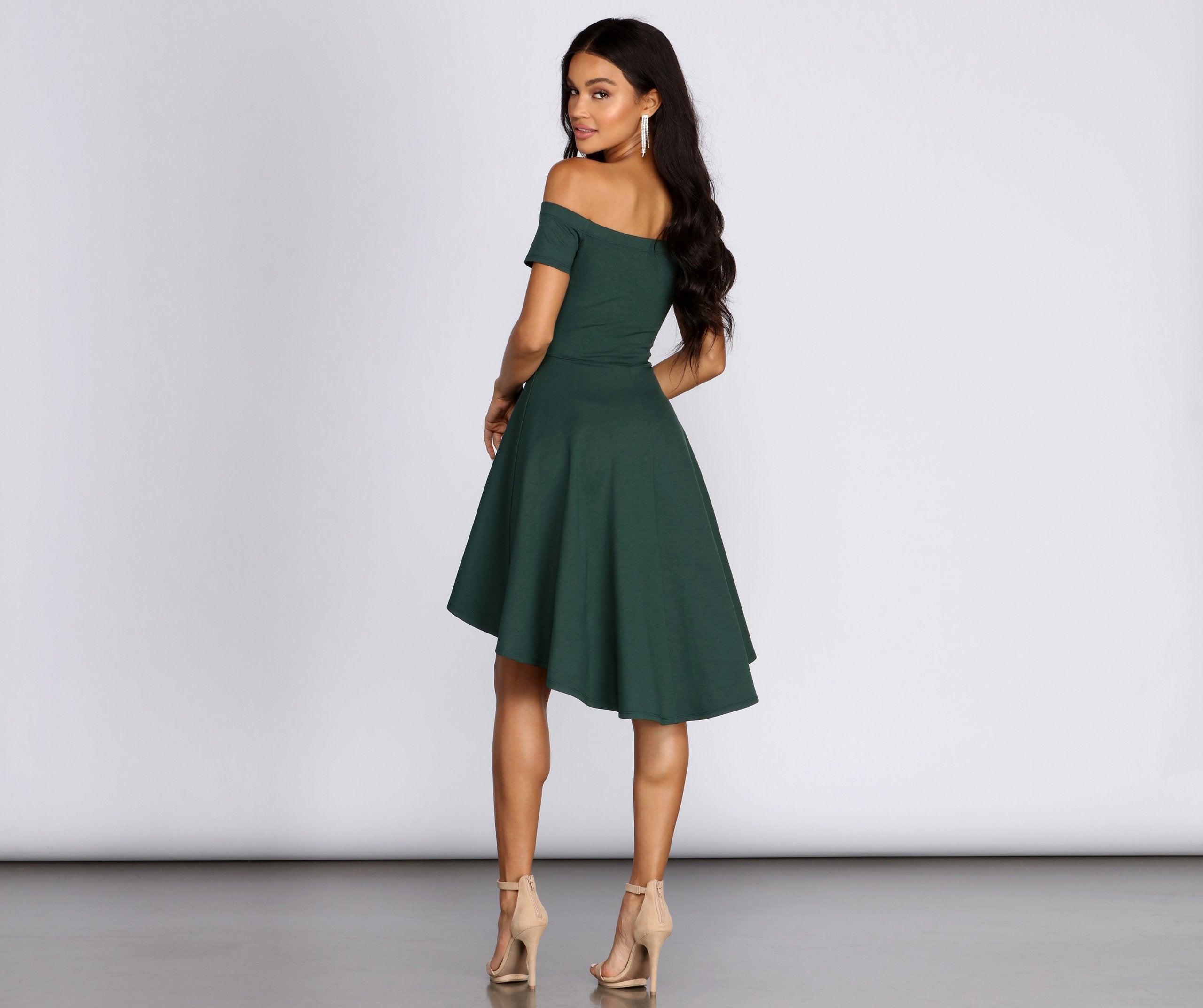 All The Rage Skater Dress - Lady Occasions