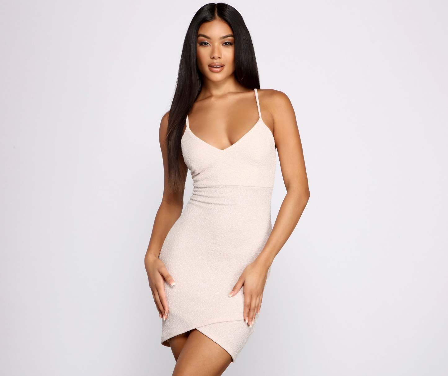 Glam Glitter Girl Mini Dress - Lady Occasions