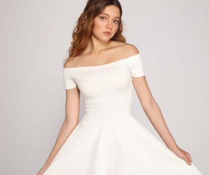 All The Rage Skater Dress - Lady Occasions