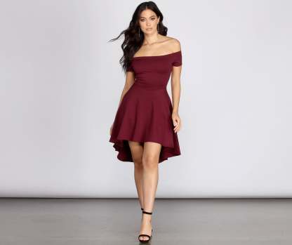 All The Rage Skater Dress - Lady Occasions