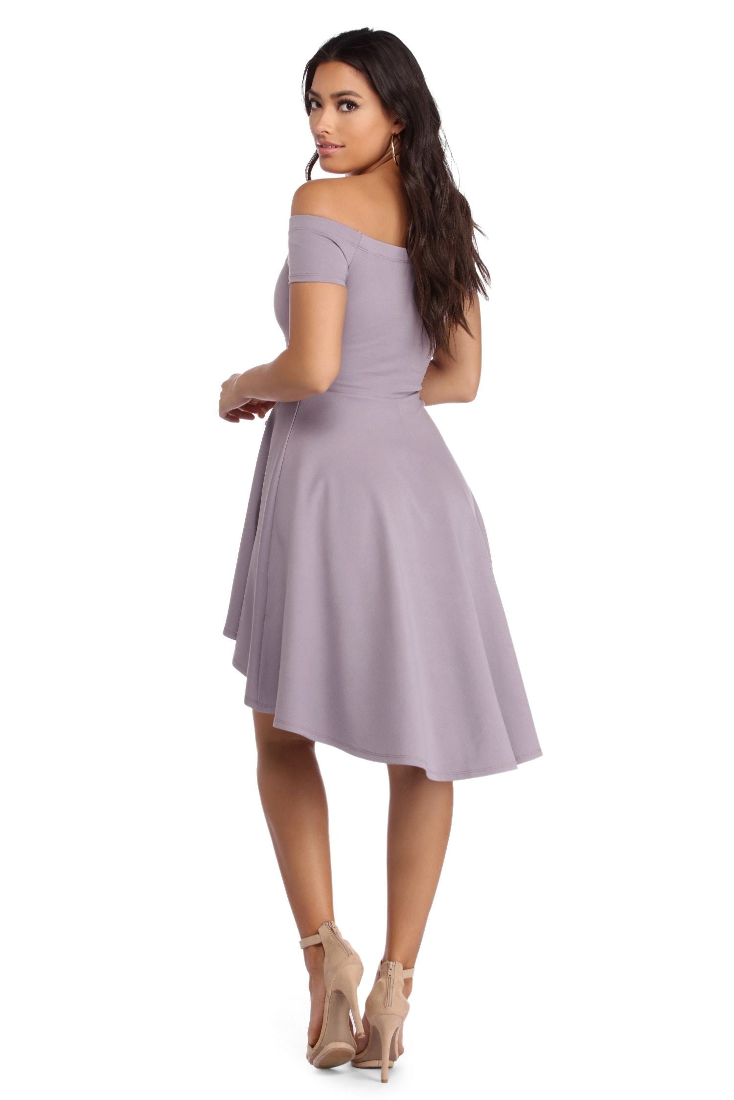 All The Rage Skater Dress - Lady Occasions