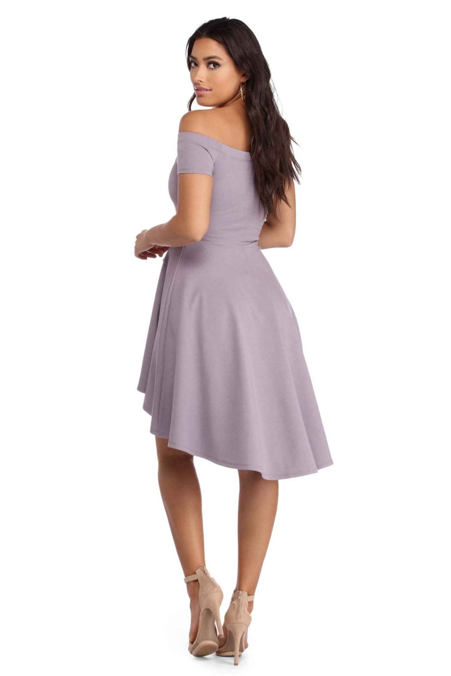 All The Rage Skater Dress - Lady Occasions